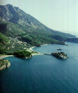 Pension in SVETI STEFAN (Montenegro) oder Ferienwohnung oder Ferienhaus