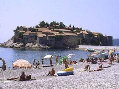 Pension in SVETI STEFAN (Montenegro) oder Ferienwohnung oder Ferienhaus