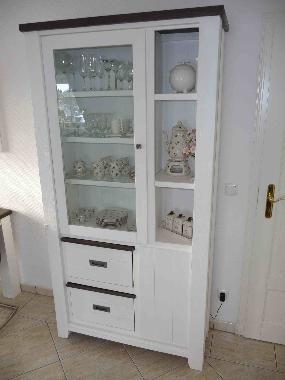 Vitrine im Wohnzimmer
