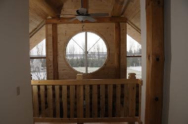 Schoene Sicht  aus dem oberen Stockwerk