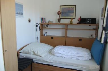 Im Untergeschoss gibt es zustzlich noch ein Einzelbett