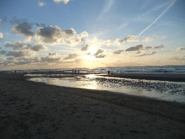 Der Strand ld zu langen Spaziergngen ein.