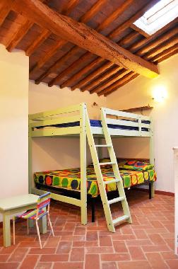 Schlafzimmer mit Doppelstockbett