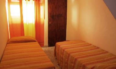 Schlafzimmer mit 2 Einzelbetten