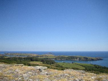 Blick vom Knockdrum Fort
