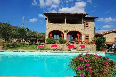 Villa in Castiglion Fiorentino (Arezzo) oder Ferienwohnung oder Ferienhaus