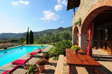 Villa in Castiglion Fiorentino (Arezzo) oder Ferienwohnung oder Ferienhaus
