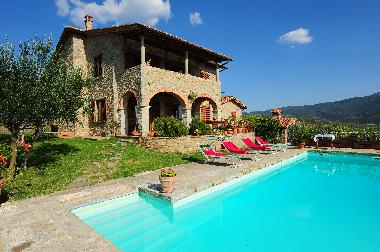 Villa in Castiglion Fiorentino (Arezzo) oder Ferienwohnung oder Ferienhaus