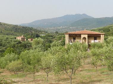 Das Casa Matteo (4 Appartements) mit Blick auf das Casa Favate