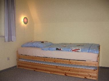 Kinderzimmer mit Tandembett