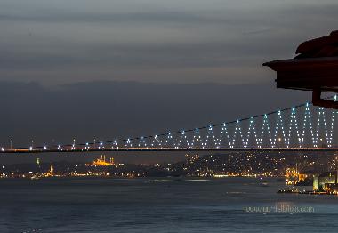 Die Aussicht von der Terrasse