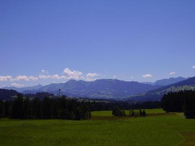 Aussicht in den Bregenzerwald