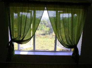 Blick aus dem Schlafzimmer