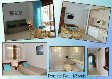 Ferienwohnung in l'escala (Girona) oder Ferienwohnung oder Ferienhaus
