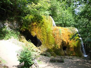 Der Wasserfall Dreimhlen in Nohn