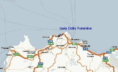 Villa in Isola delle Femmine (Palermo) oder Ferienwohnung oder Ferienhaus