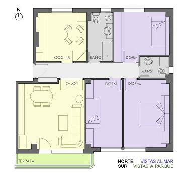 Ferienwohnung in Santander (Cantabria) oder Ferienwohnung oder Ferienhaus