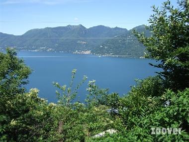 Blick vom Haus auf den Lago Maggiore