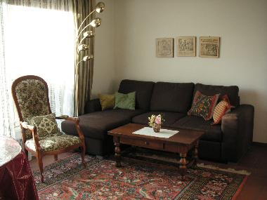 Garten-/Terrassenwohnung; Schlaf-Wohnzimmer