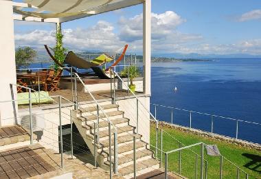 Villa in Kentrom / Agni (Kerkyra) oder Ferienwohnung oder Ferienhaus