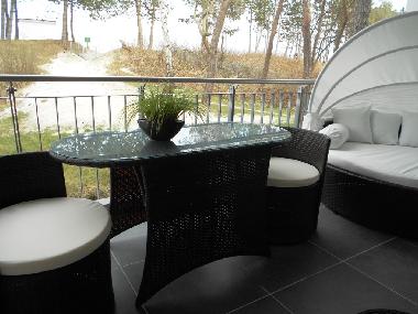 Ferienwohnung Nixe in Juliusruh 30 m zum Strand, Sauna und Fitnessraum