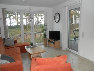 Ferienwohnung Kap-Arkona-Blick bis 4 Personen 50 m zum Strand