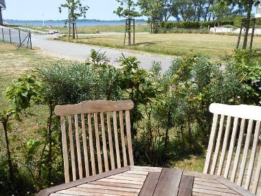 OG Ferienwohnung in Wiek bis 5Person en 80 m zum Wasser