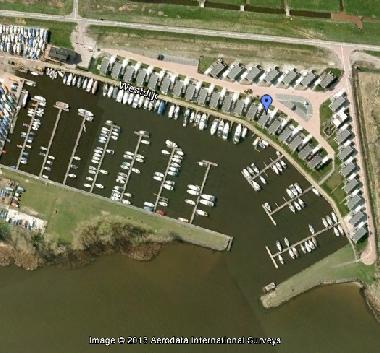 Lage aus der Luft gesehen