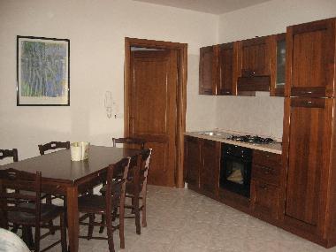 Wohnzimmer mit Kochecke 