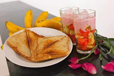 Frhstck ist der halbe Tag. 