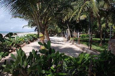 Villa Palmpark, privater Strand vor dem Grundstck