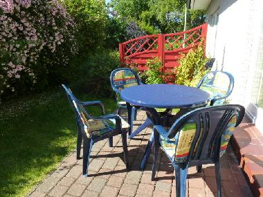 Terrassen-Sitzplatz Haush�lfte Mond 