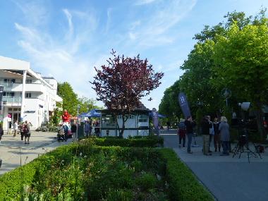 Blick auf Strand-/Klosterstrasse