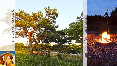 Strand in Sichtweite