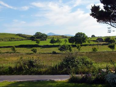 Blick aus dem Esszimmer