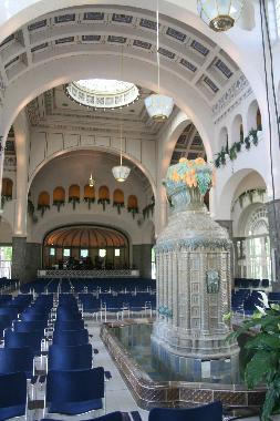 Wandelhalle und Konzertbhne
