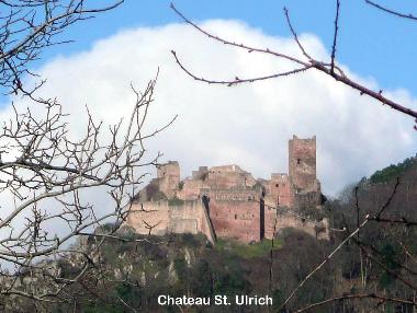�ber der Stadt: St. Ulrichs Burgruine