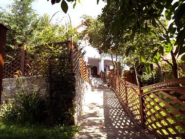 Casa Crina, gartenseitiger Zugang (Casa Vale, Sibiu, Transsilvanien, Rum�nien)