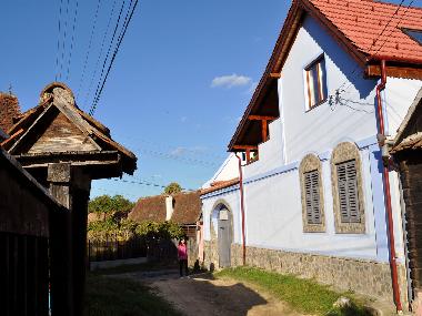 Casa Pelu - Strassen-Ansicht (Casa Vale, Sibiu, Transsilvanien)