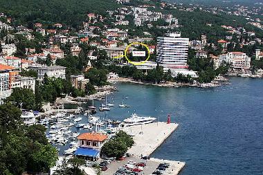 Ferienwohnung in Opatija (Primorsko-Goranska) oder Ferienwohnung oder Ferienhaus