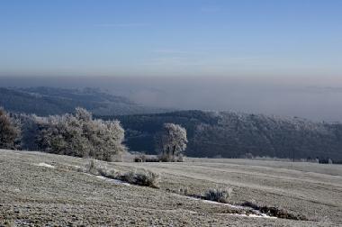 Es ist Winter in der Eifel