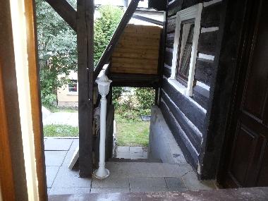 hintertuer zum Garten Severka Diem