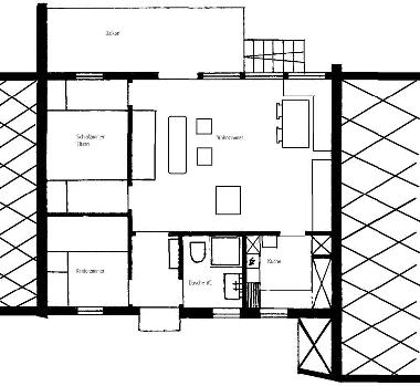Grundriss der Wohnung