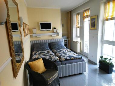 Preiswerte Ferienwohnung in Sellin bis 2 Personen mit Internet und 2 Fahrrder