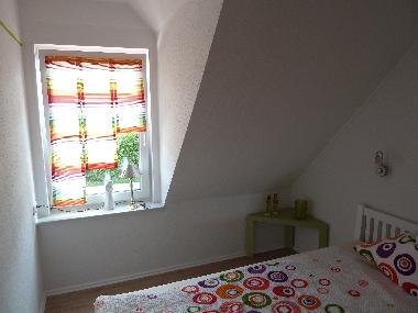 Schlafzimmer mit Doppelbett