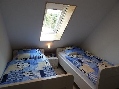 Schlafzimmer mit Einzelbetten
