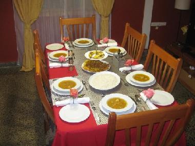 Breakfast and Dinner Service