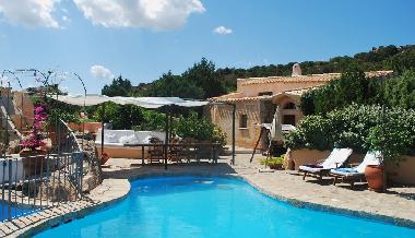 Au�enansicht mit Pool