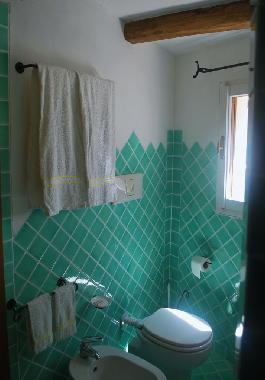 Badezimmer mit Dusche