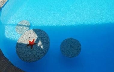 Sitzgelegenheit im Pool